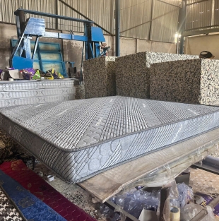 nệm áo 2 viền vãi gấm thun 1.0m*2.00m*150li 